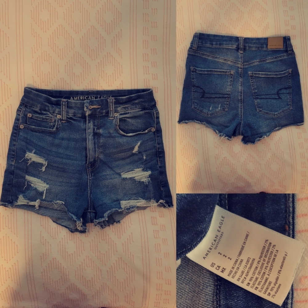 American Eagle High Rise Shorts - Size 2